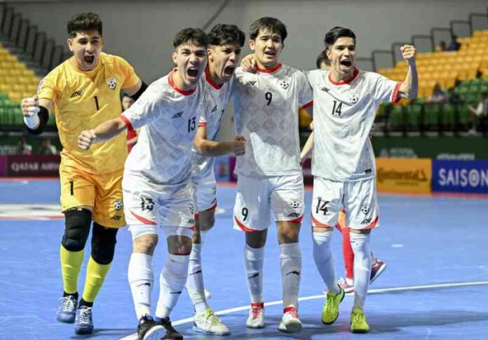 The promotion of Afghanistan national futsal team to the World Cup