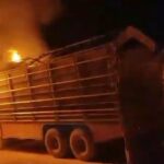 Republic Front Says It Set Fire to Coal Trucks on Balkhab–Dara-e-Suf Route